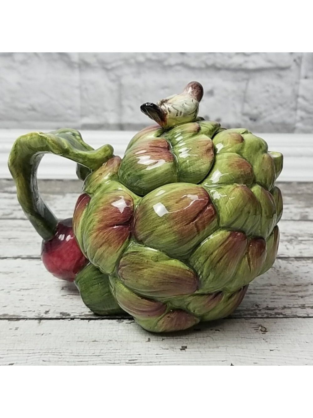 Rare Kaldun & Bogle artichoke mini teapot pitcher - Picture 6 of 6